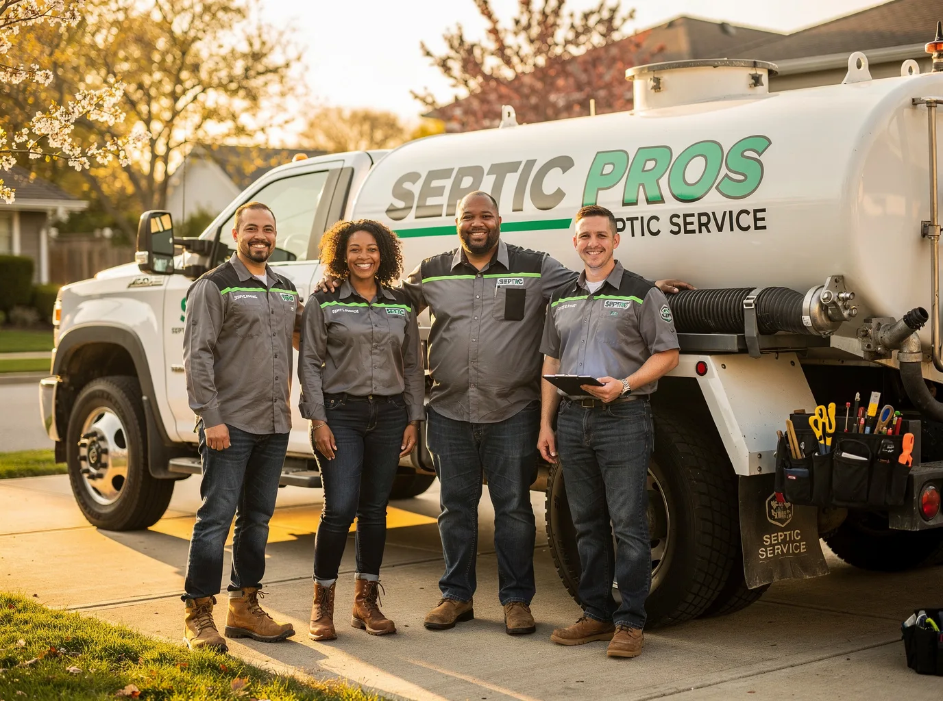 Septic Tank Pumping company in Van Buren, ME